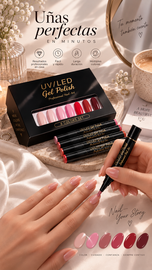 Set de Rotuladores para Nail Art